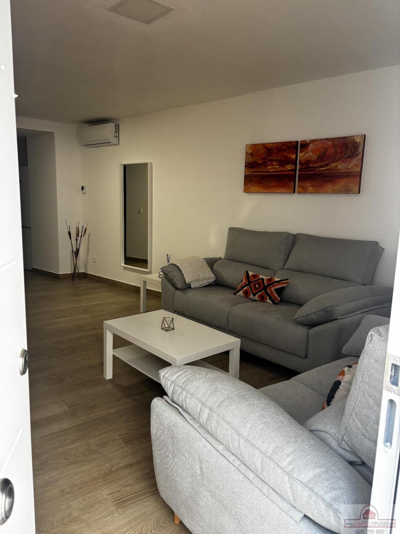Sala d'estar de Apartament en venda en Benidorm amb Aire condicionat, Calefacció i Terrassa