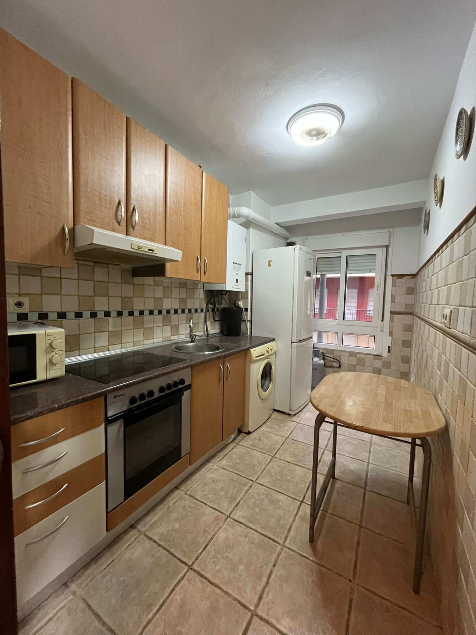 Kitchen of Flat for sale in Avilés  with Heating and Furnished