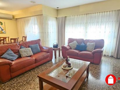 Living room of Flat for sale in Burriana / Borriana  with Air Conditioner, Storage room and Balcony