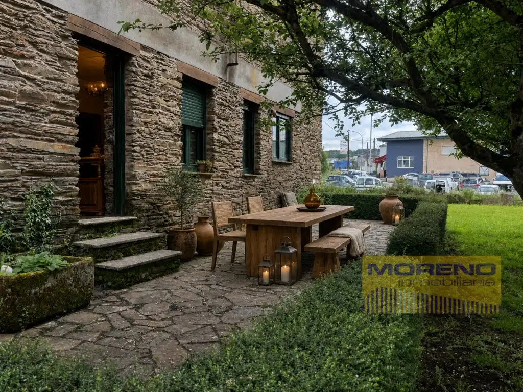 Terraza de Finca rústica en venta en Sarria