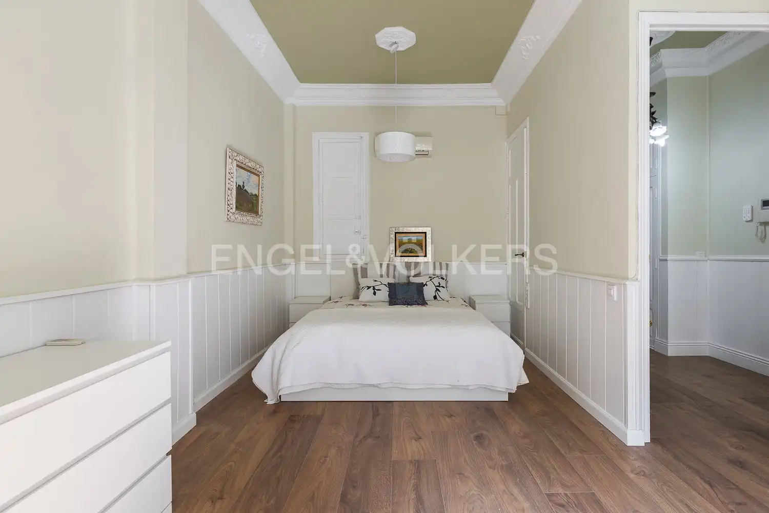 Habitación de Piso de alquiler en Valencia con Aire acondicionado, Calefacción y Parquet