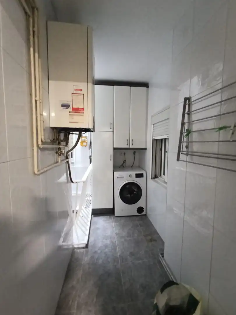 Cocina de Piso de alquiler en Mollet del Vallès con Calefacción, Parquet y Amueblado