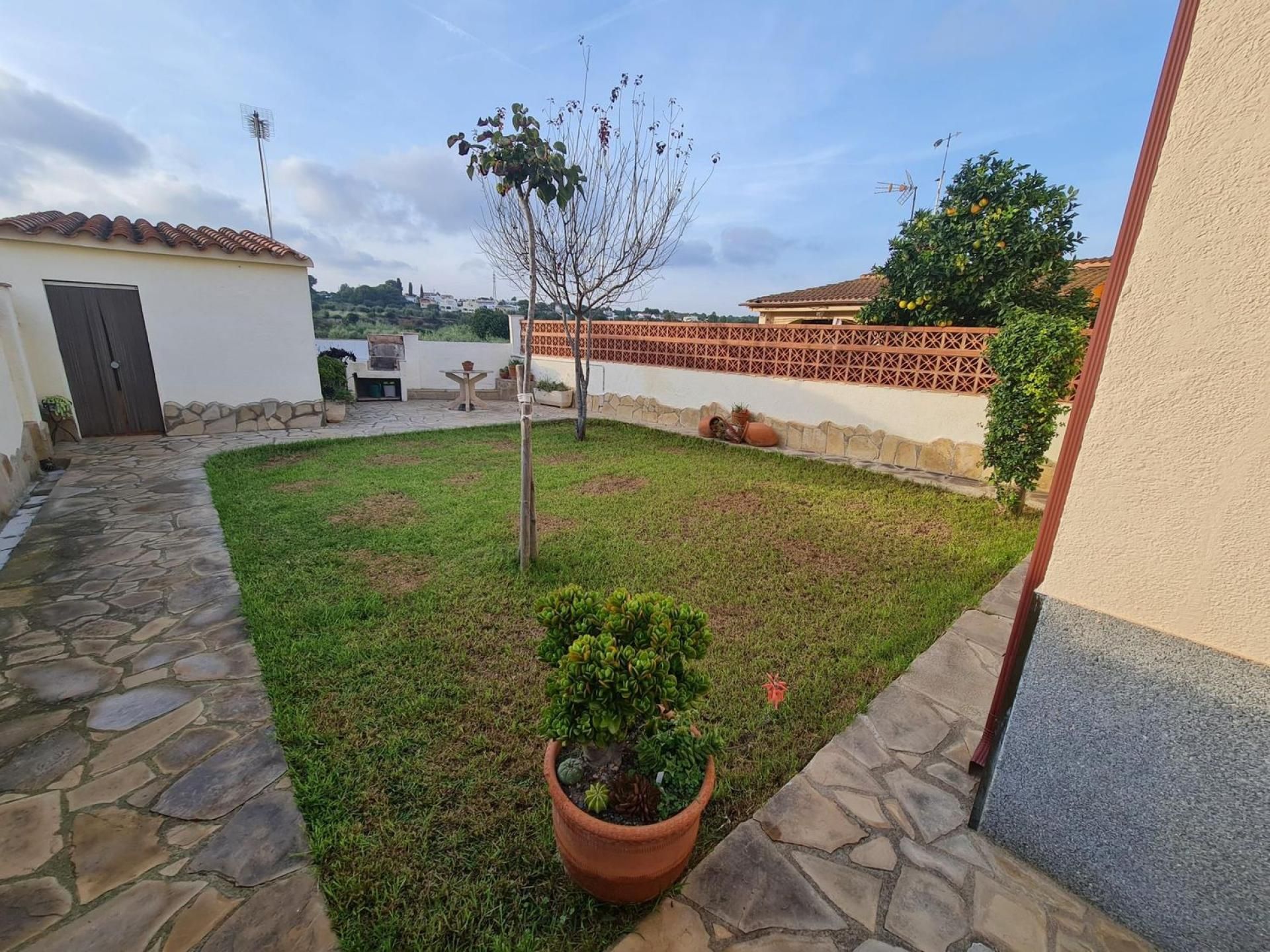 Jardín de Casa adosada de alquiler en Creixell con Calefacción, Jardín privado y Terraza
