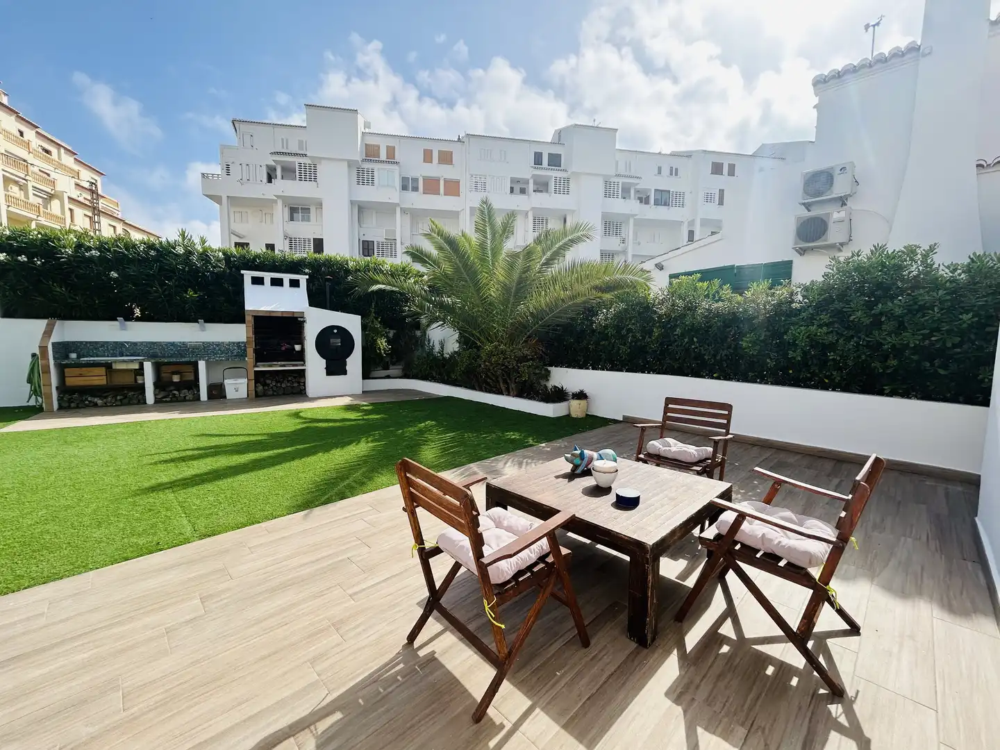 Terraza de Casa o chalet de alquiler en Jávea / Xàbia con Aire acondicionado, Calefacción y Jardín privado