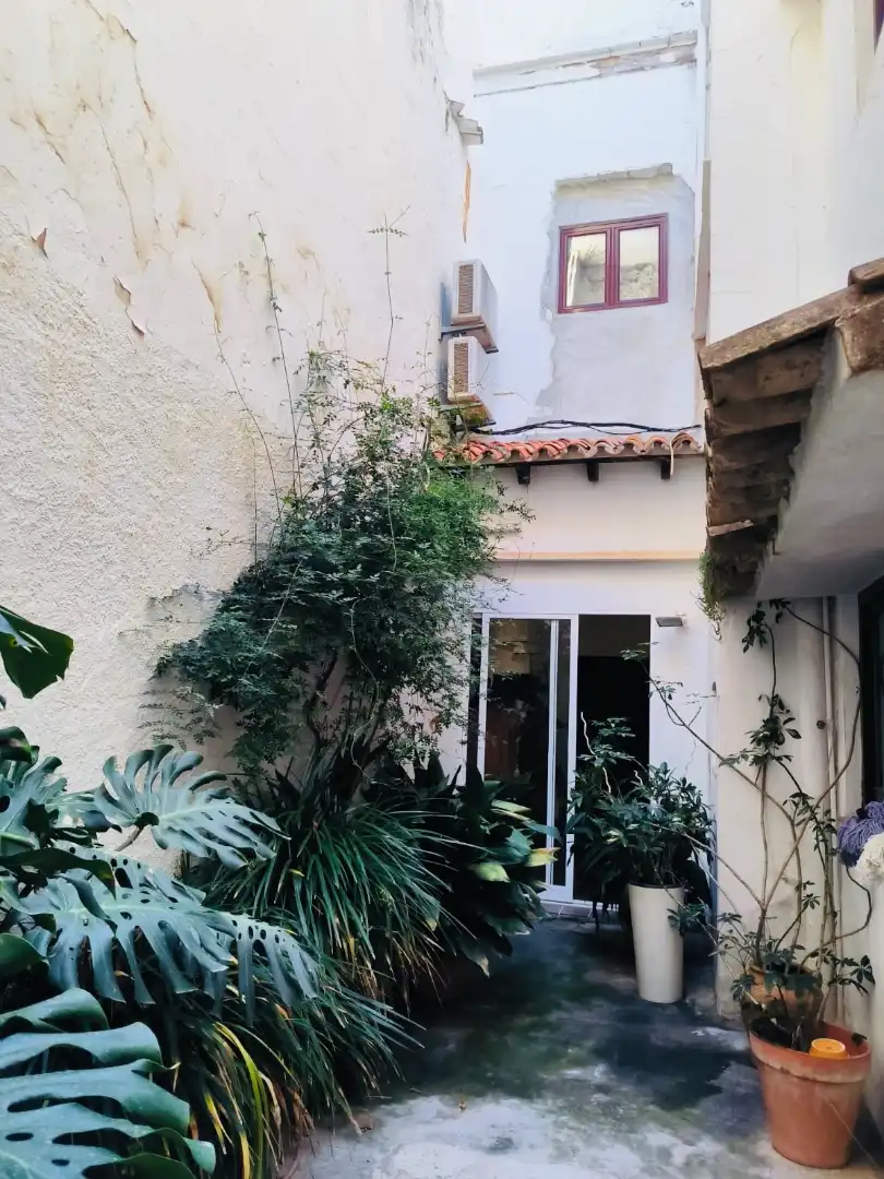 Vista exterior de Casa adosada en venta en Benissa con Jardín privado, Terraza y Trastero