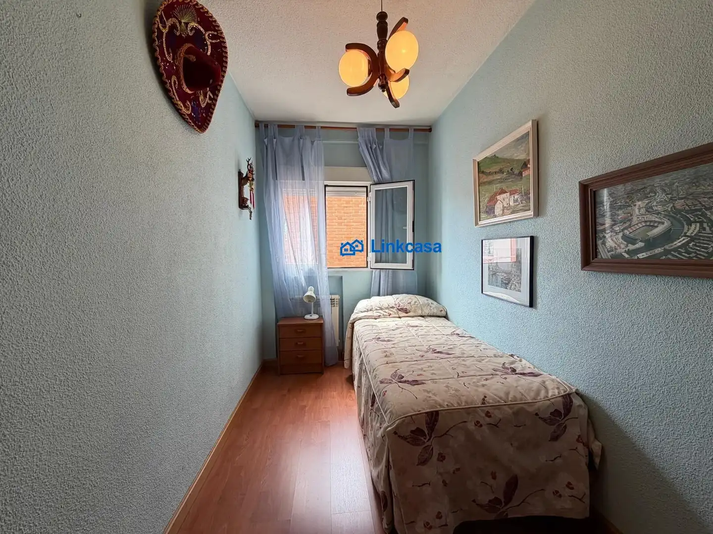 Bedroom of Flat for sale in Madrid  with Heating, Private garden and Terrace