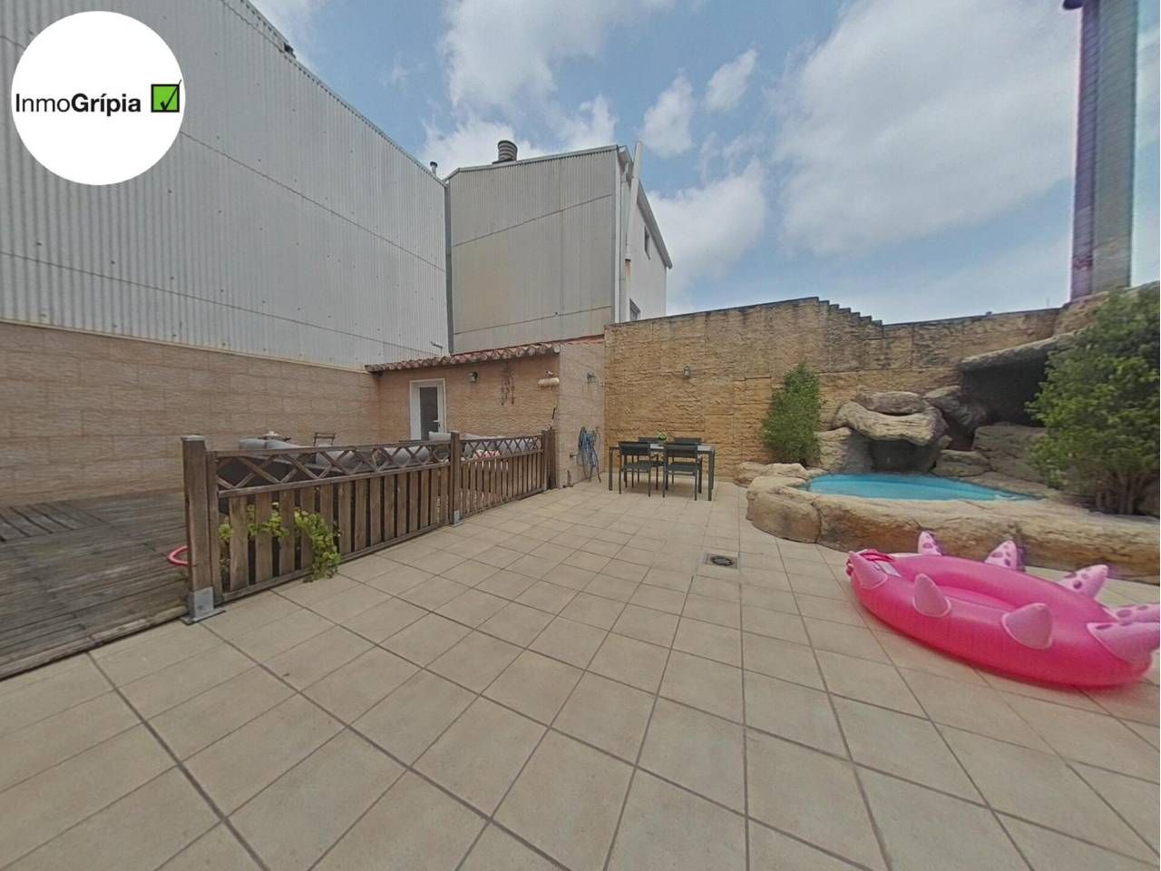 Terrace of Flat to rent in Terrassa  with Air Conditioner, Heating and Terrace