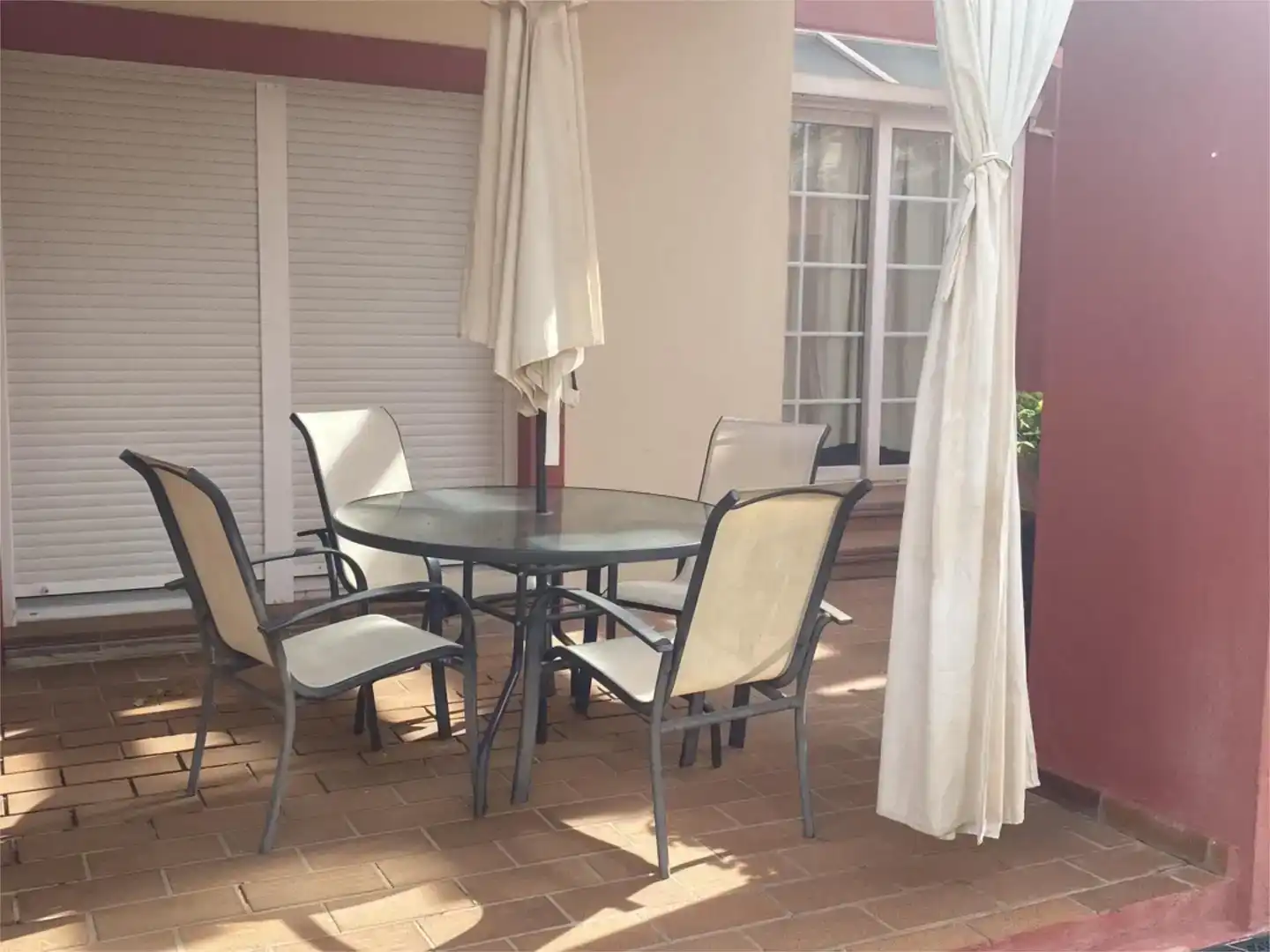 Terrace of Flat for rent in Sotogrande  with Air Conditioner, Private garden and Storage room