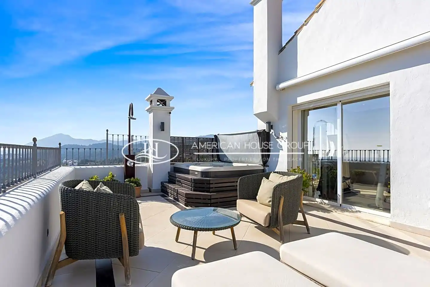 Terraza de Dúplex en venta en Benahavís con Aire acondicionado y Terraza