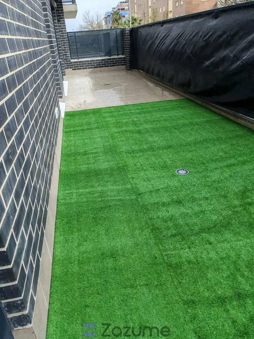 Jardín de Piso de alquiler en Cáceres con Aire acondicionado, Calefacción y Parquet