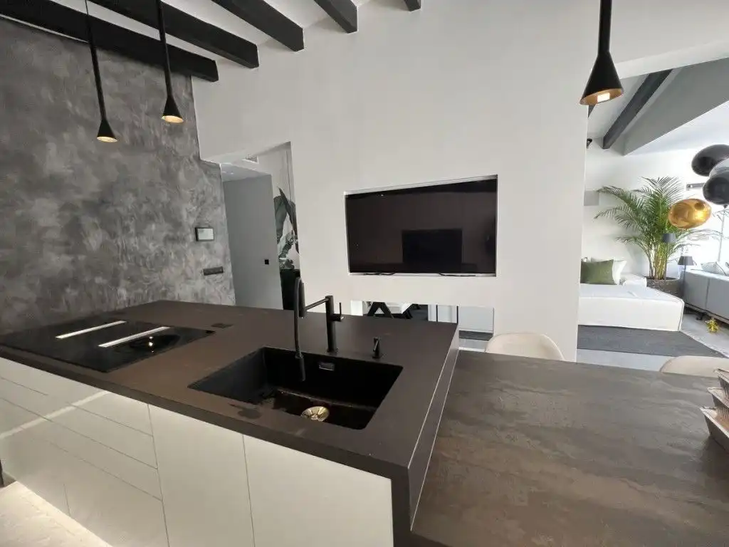 Cocina de Casa o chalet de alquiler en Marbella con Aire acondicionado, Jardín privado y Terraza
