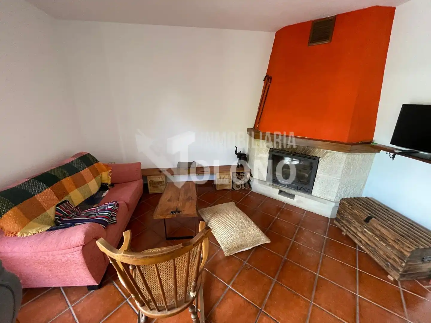 Sala d'estar de Casa o xalet en venda en Labastida / Bastida amb Calefacció, Jardí privat i Terrassa