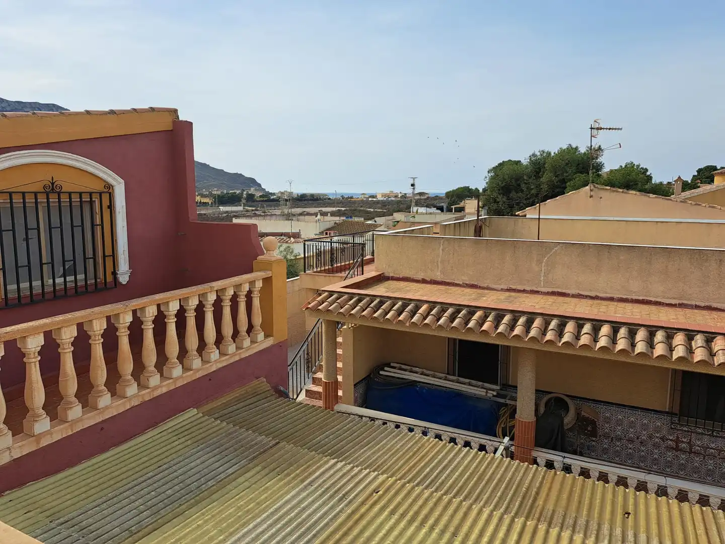 Terrasse von Einfamilien-Reihenhaus zum Verkauf in Águilas