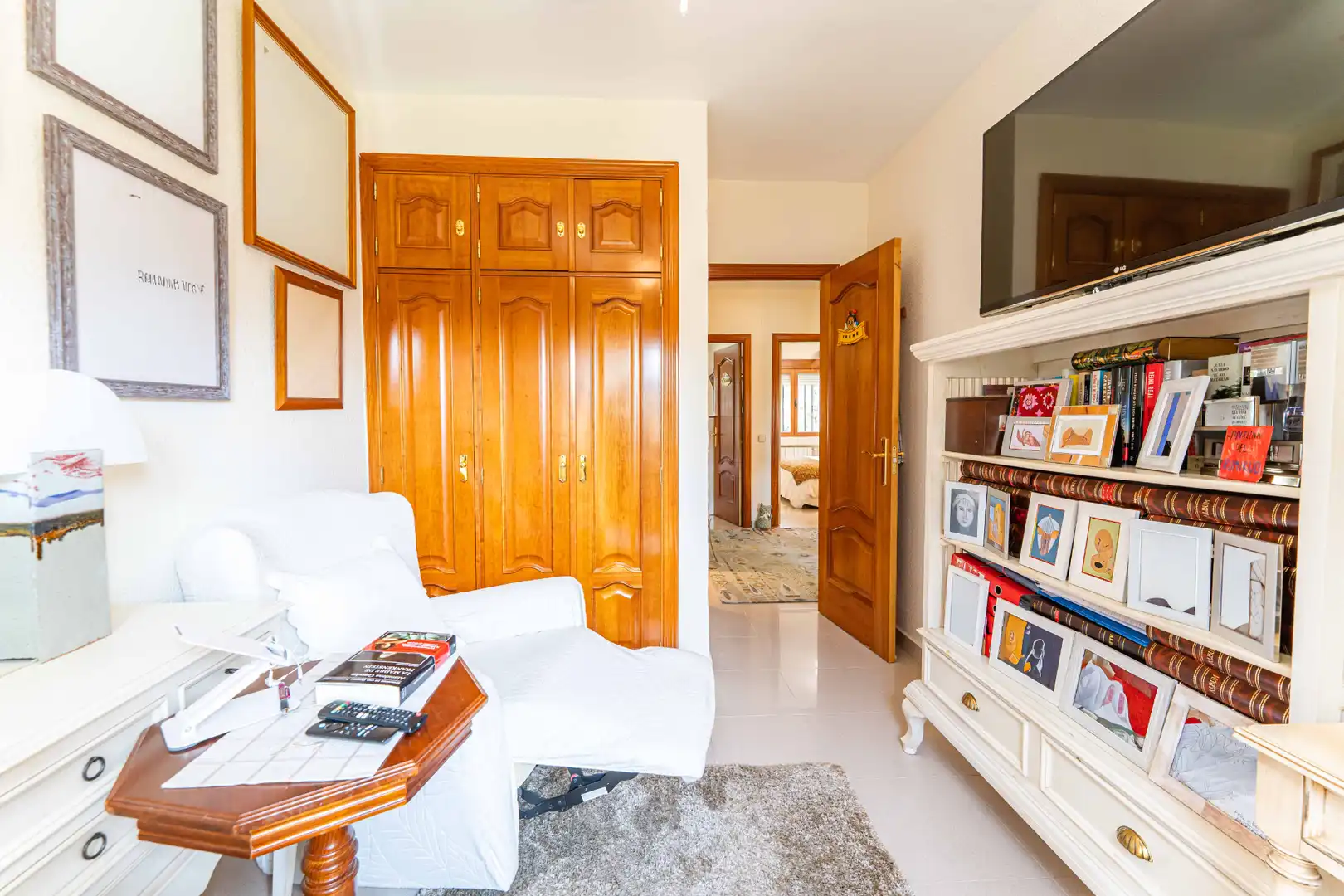 Bedroom of Houses for sale in Alpedrete  with Furnished