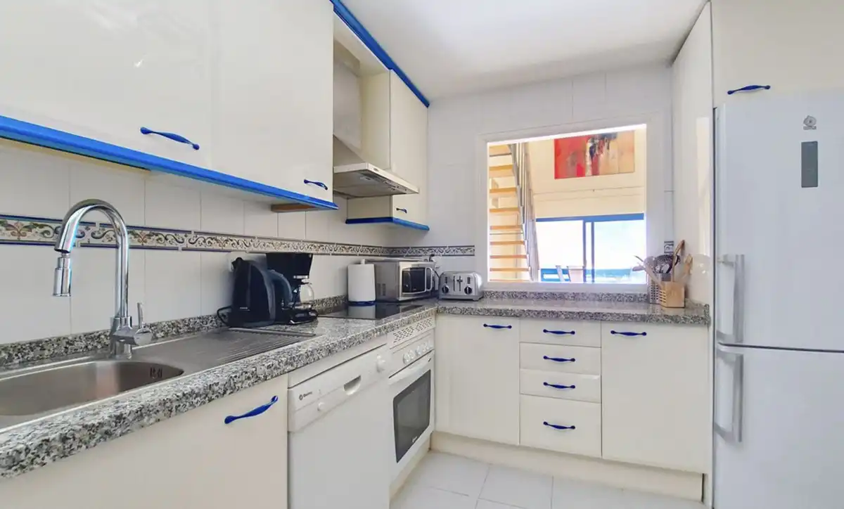 Kitchen of Duplexes for sale in Manilva  with Air Conditioner, Terrace and Community pool