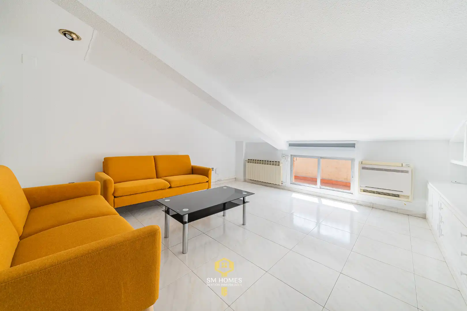 Living room of Attic for sale in San Fernando de Henares  with Air Conditioner, Heating and Terrace