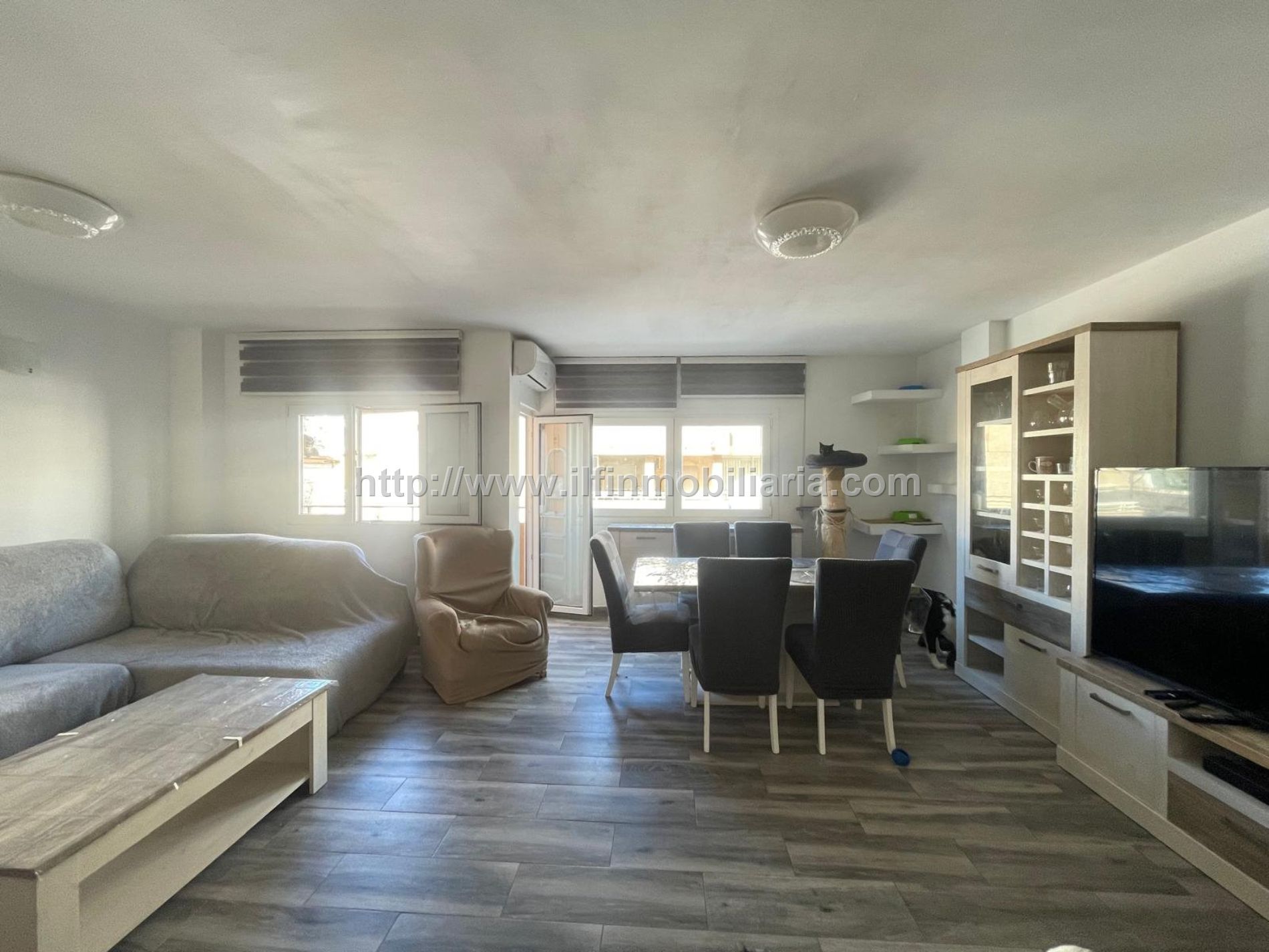 Living room of Flat for sale in  Palma de Mallorca  with Air Conditioner, Heating and TV