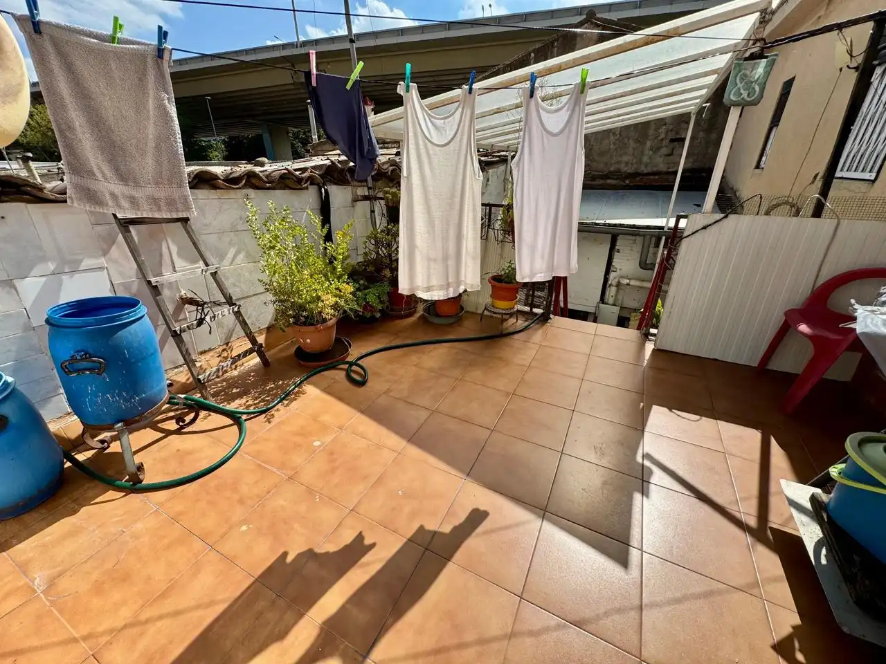Terrassa de Casa adosada en venda en Montcada i Reixac amb Calefacció, Jardí privat i Terrassa