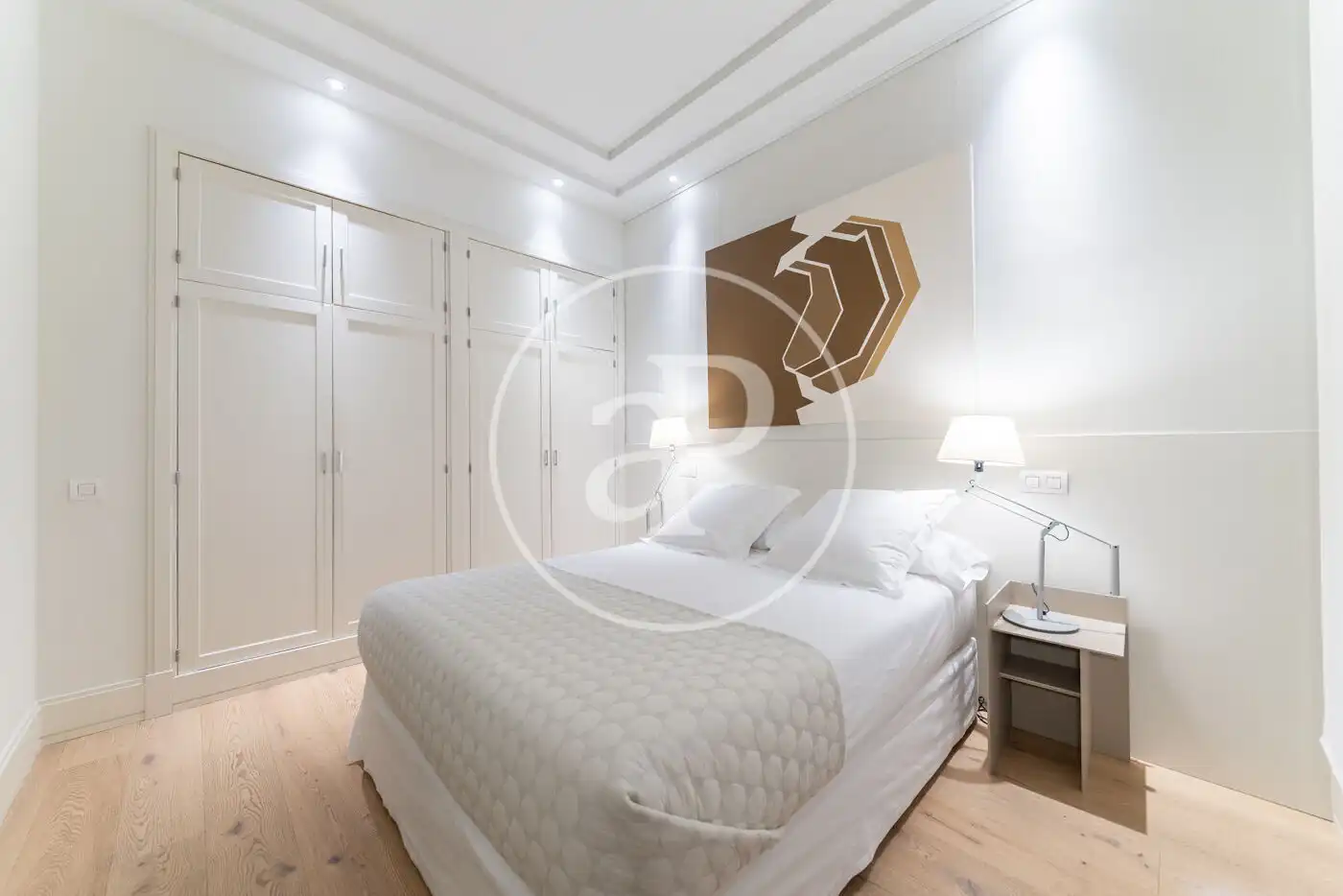 Habitación de Piso de alquiler en Madrid con Aire acondicionado, Calefacción y Amueblado