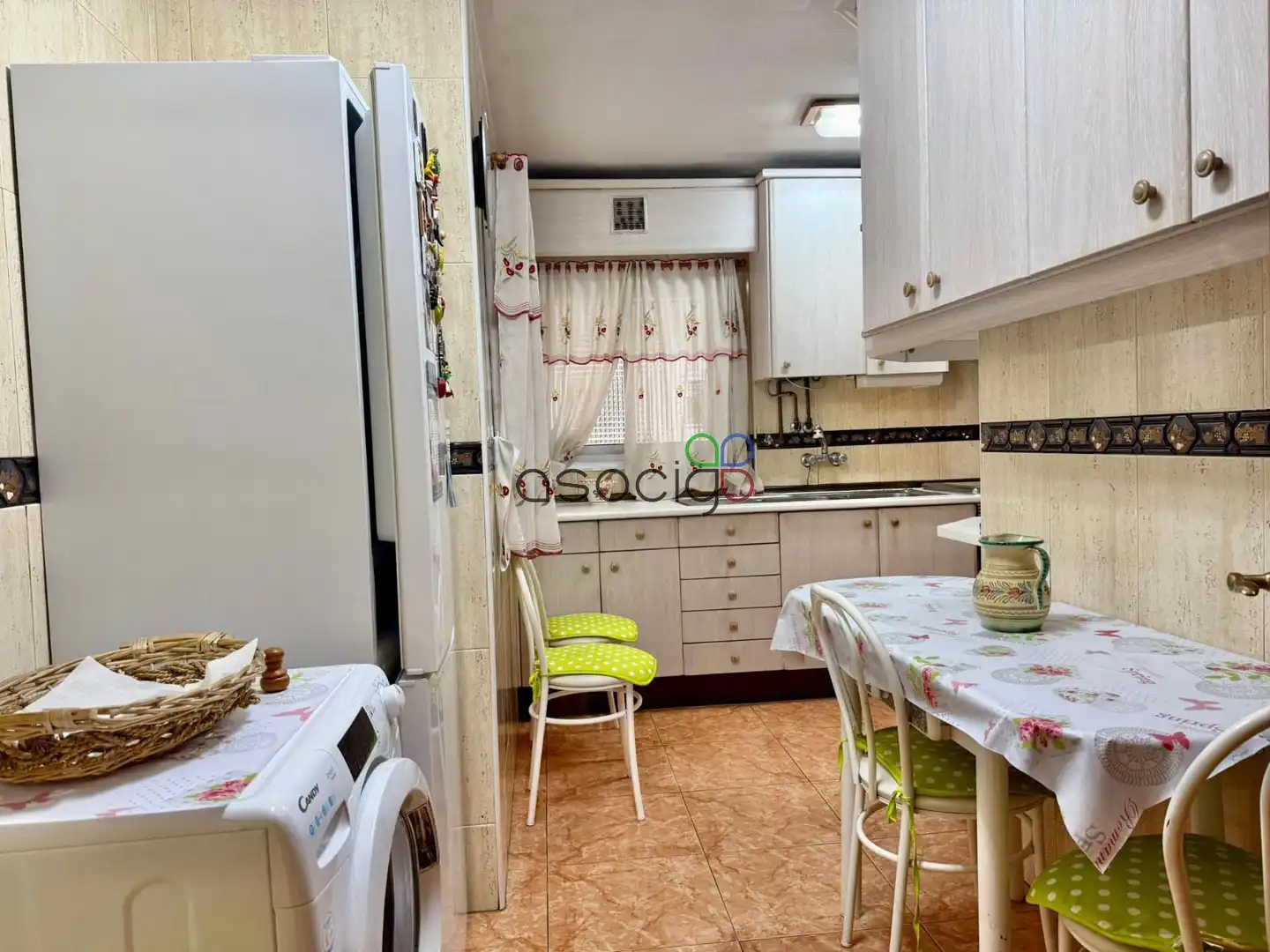 Kitchen of Flat for sale in Guadalajara  with Heating and Terrace