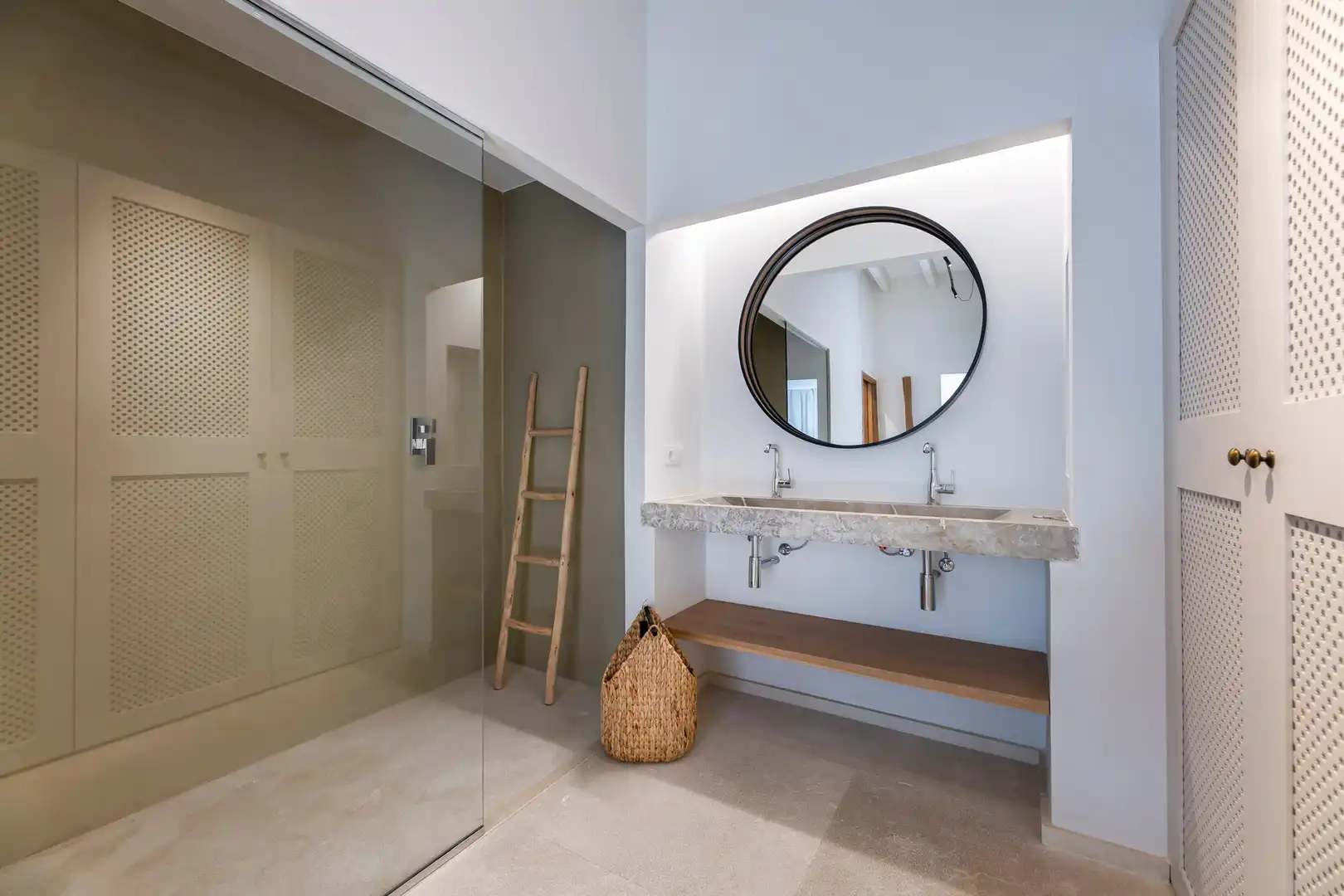 Baño de Casa adosada en venta en Santa María del Camí con Aire acondicionado, Jardín privado y Terraza