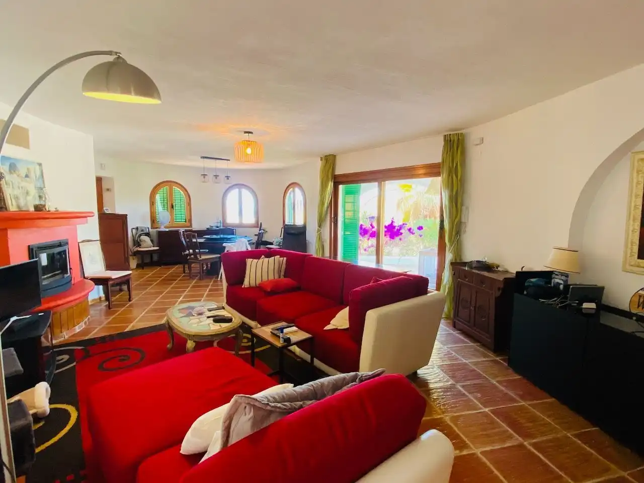 Sala d'estar de Casa o xalet en venda en Altea amb Calefacció, Jardí privat i Terrassa