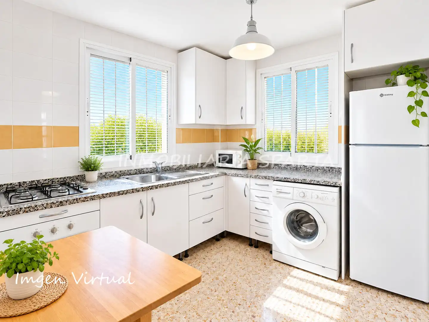 Cocina de Casa adosada en venta en Alcalá del Río, Sevilla
