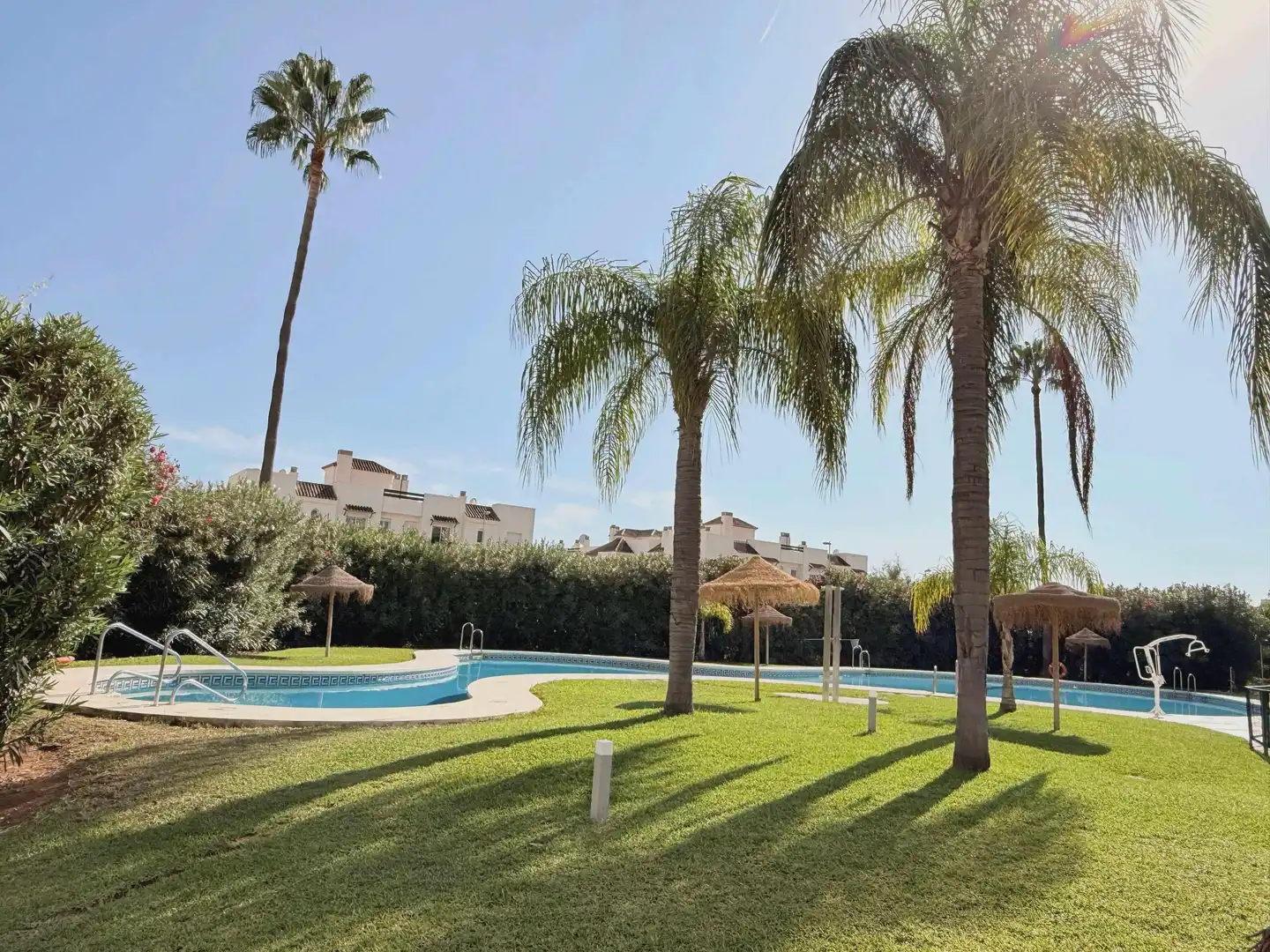 Jardín de Apartamento en venta en Marbella con Aire acondicionado, Trastero y Piscina comunitaria