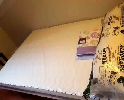 Schlafzimmer von Wohnungen zur Miete in Madrid mit Klimaanlage, Heizung und Möbliert