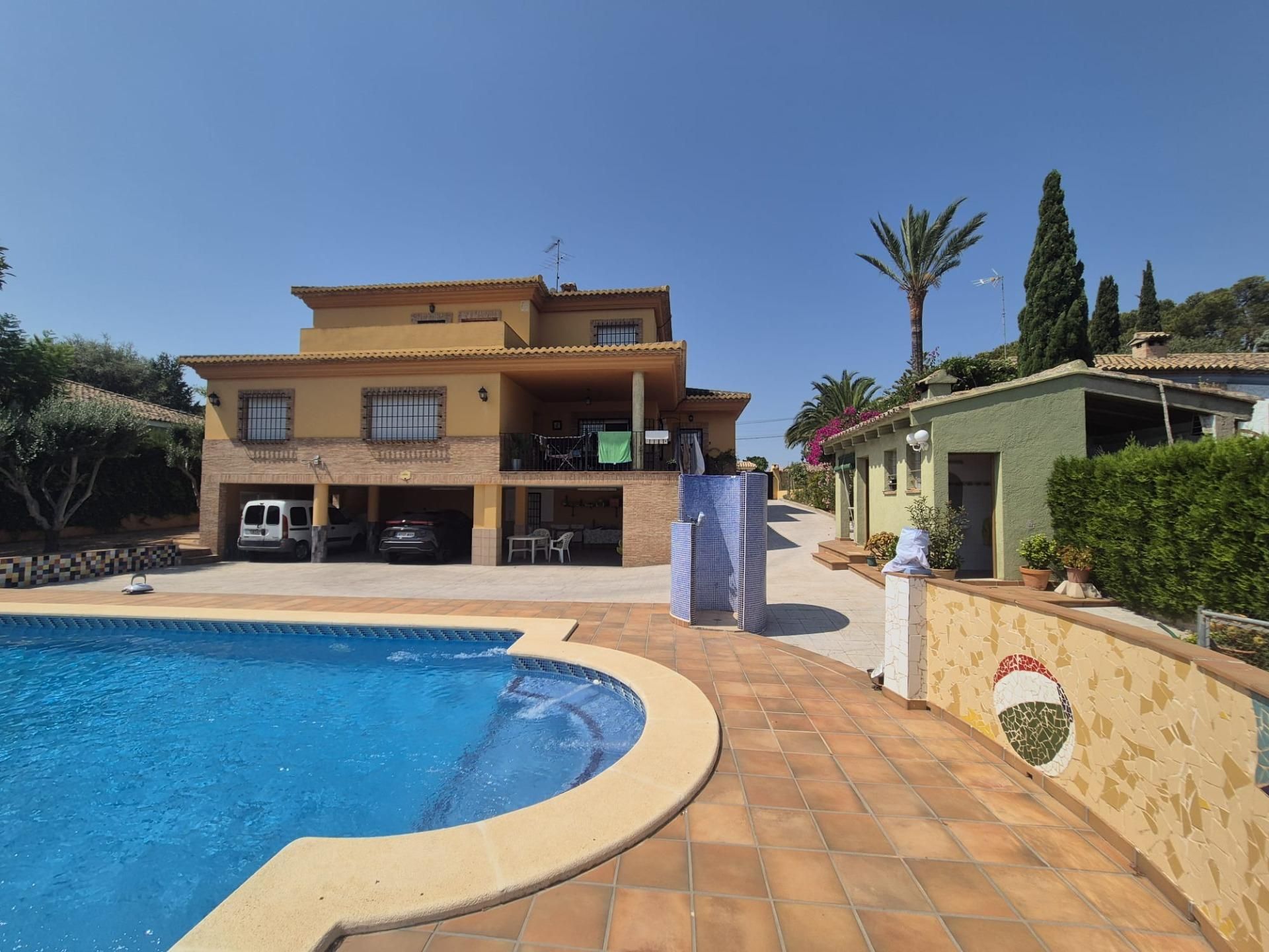 Swimming pool of House or chalet for sale in La Pobla de Vallbona