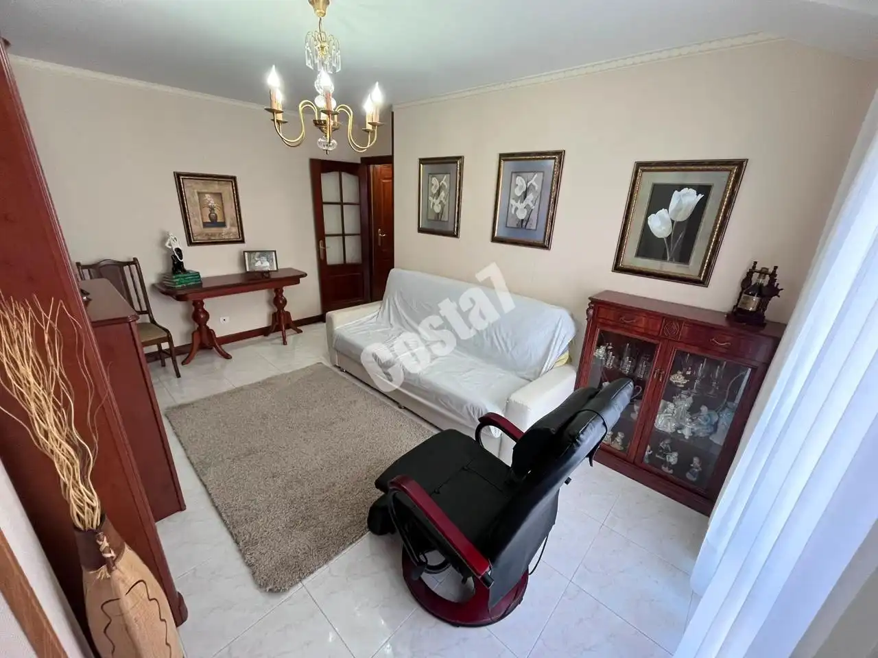 Wohnzimmer von Wohnung zum Verkauf in Noja mit Terrasse