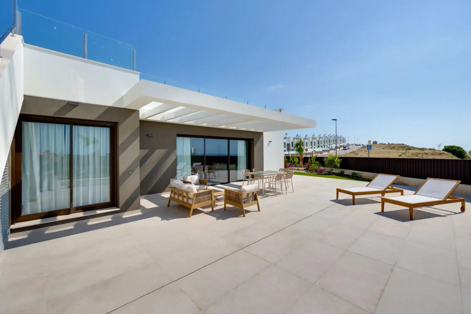Terrace of Houses for sale in Mutxamel  with Terrace and Swimming Pool