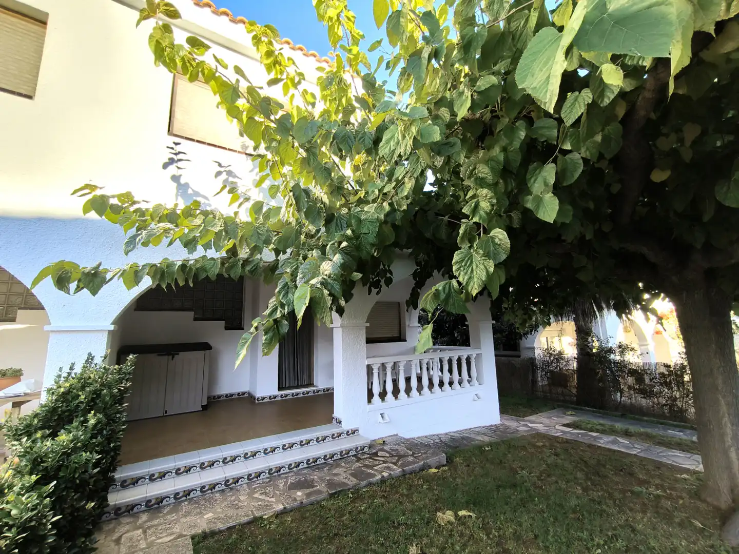Jardí de Casa adosada en venda en Alcanar amb Jardí privat i Terrassa