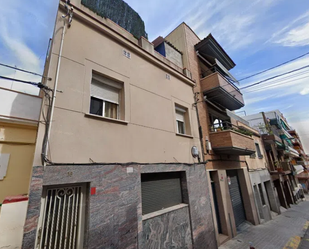 Exterior view of Single-family semi-detached for sale in Badalona  with Balcony