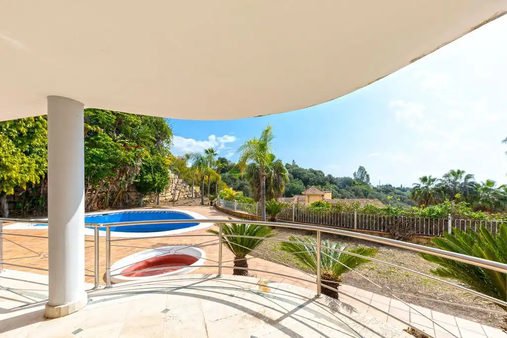 Jardín de Casa o chalet en venta en Benahavís con Aire acondicionado, Calefacción y Jardín privado