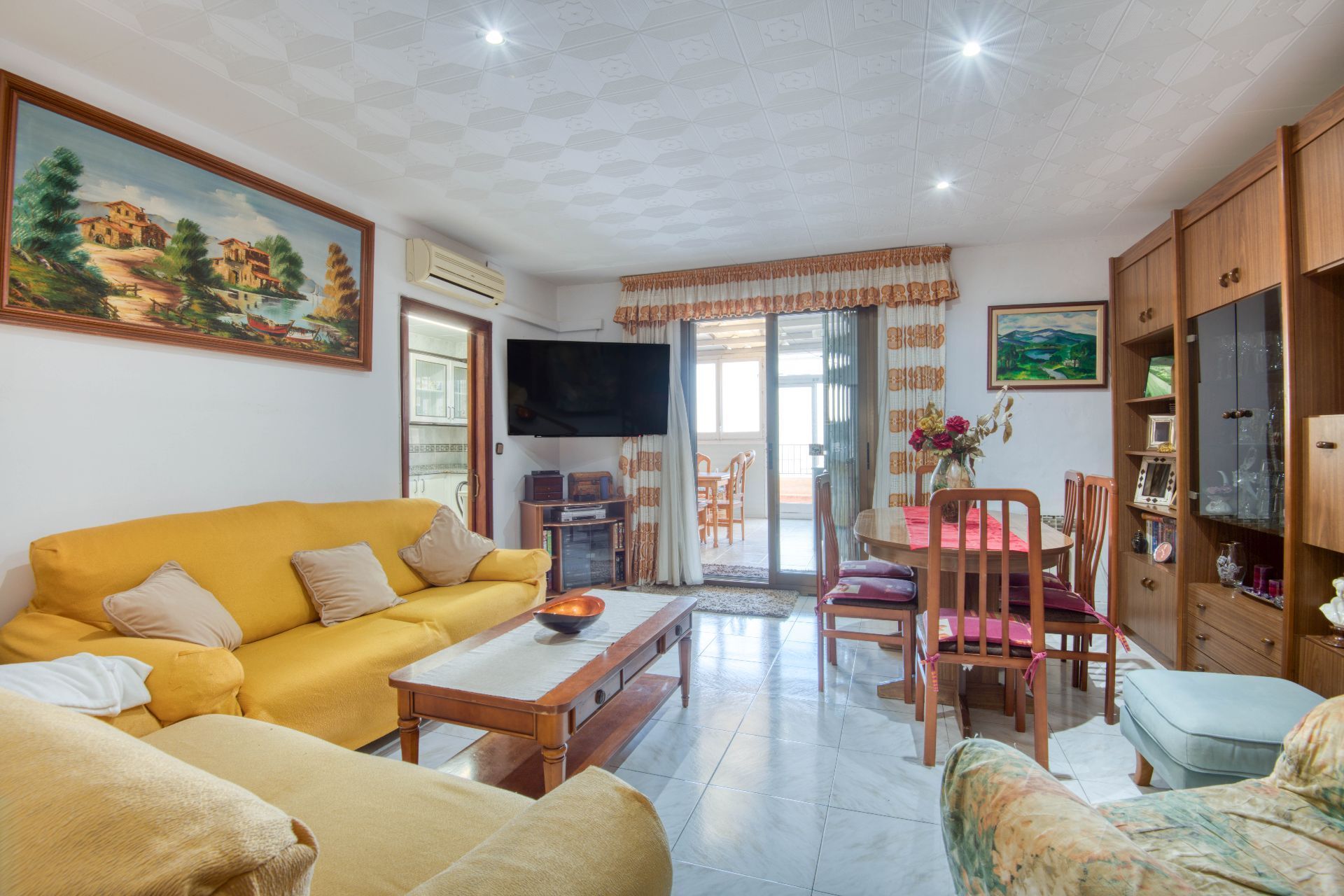 Living room of Single-family semi-detached for sale in Sant Feliu de Guíxols  with Air Conditioner and Heating