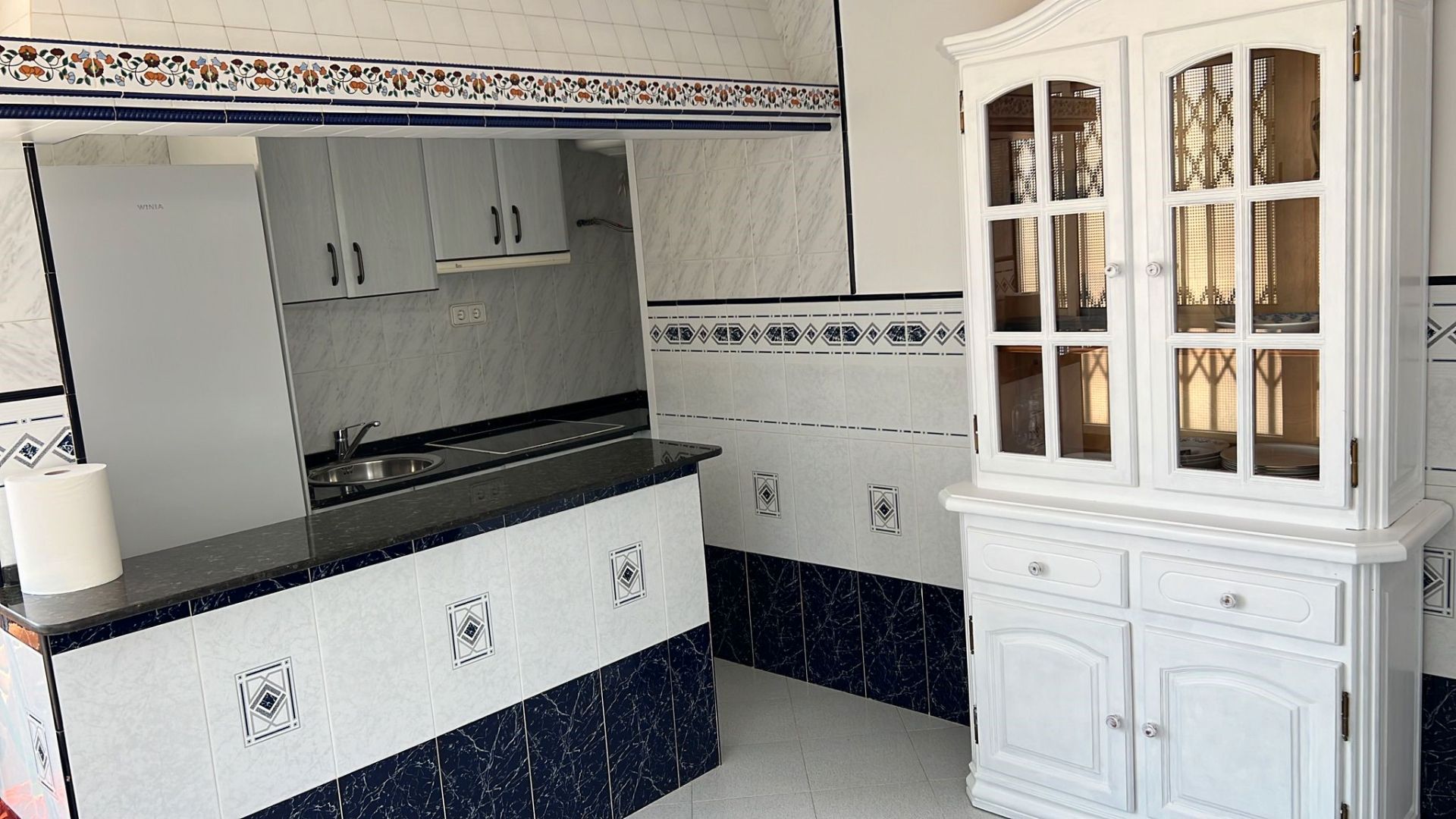 Kitchen of Flat for sale in  Tarragona Capital  with Air Conditioner, Furnished and Washing machine