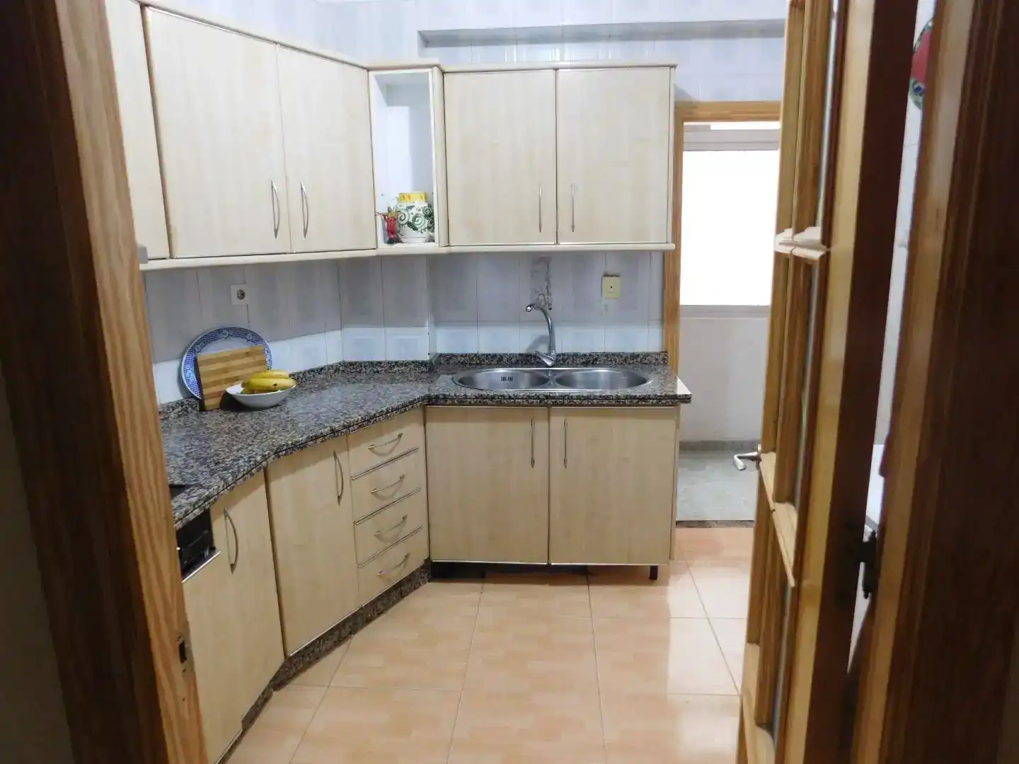 Kitchen of Flat for sale in  Huelva Capital  with Balcony