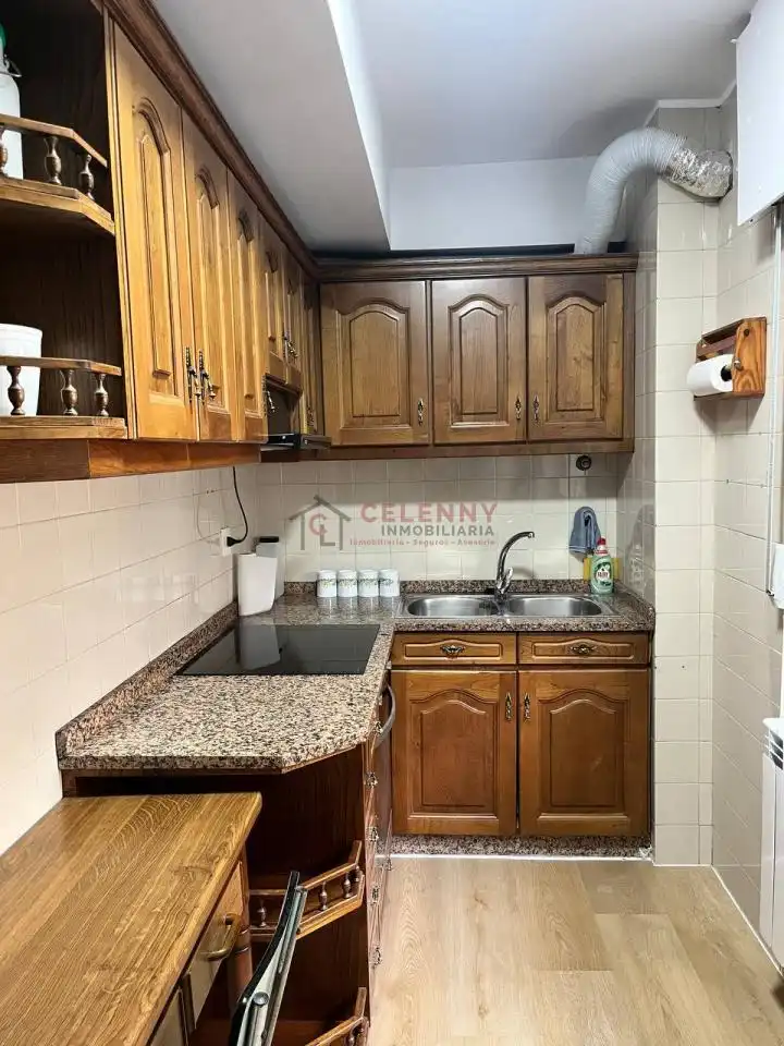 Kitchen of Flat for rent in Ourense Capital   with Heating