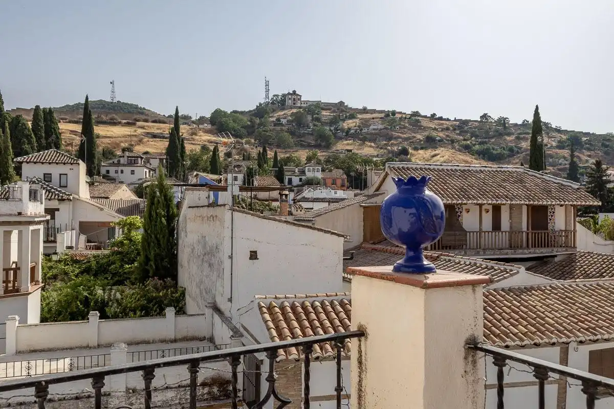 Exterior view of Houses for sale in Granada  with Terrace