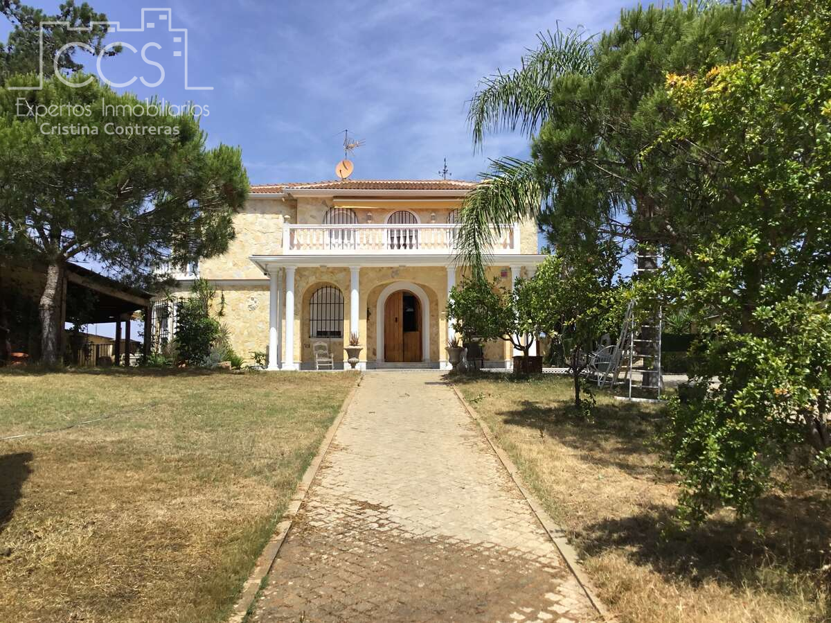 Exterior view of House or chalet for sale in Lepe  with Air Conditioner, Terrace and Storage room