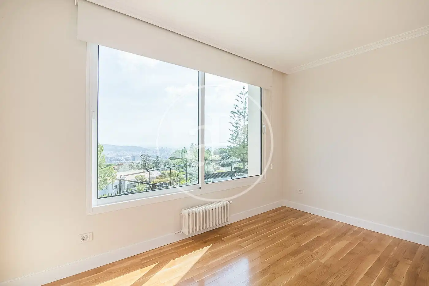 Bedroom of Houses for rent in Barcelona  with Air Conditioner, Heating and Private garden