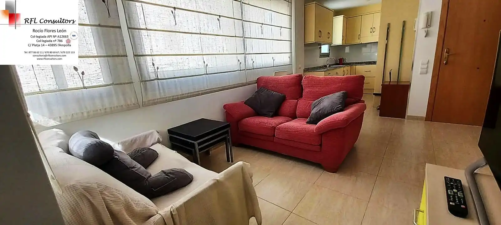 Apartamento de alquiler en L'Ampolla