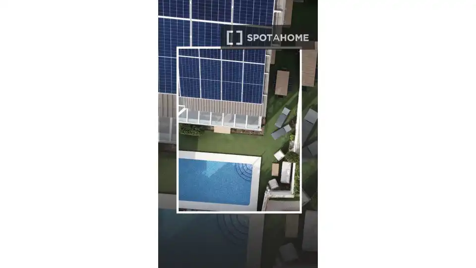 Piscina de Apartament per a compartir en Daimús amb Aire condicionat, Terrassa i Moblat