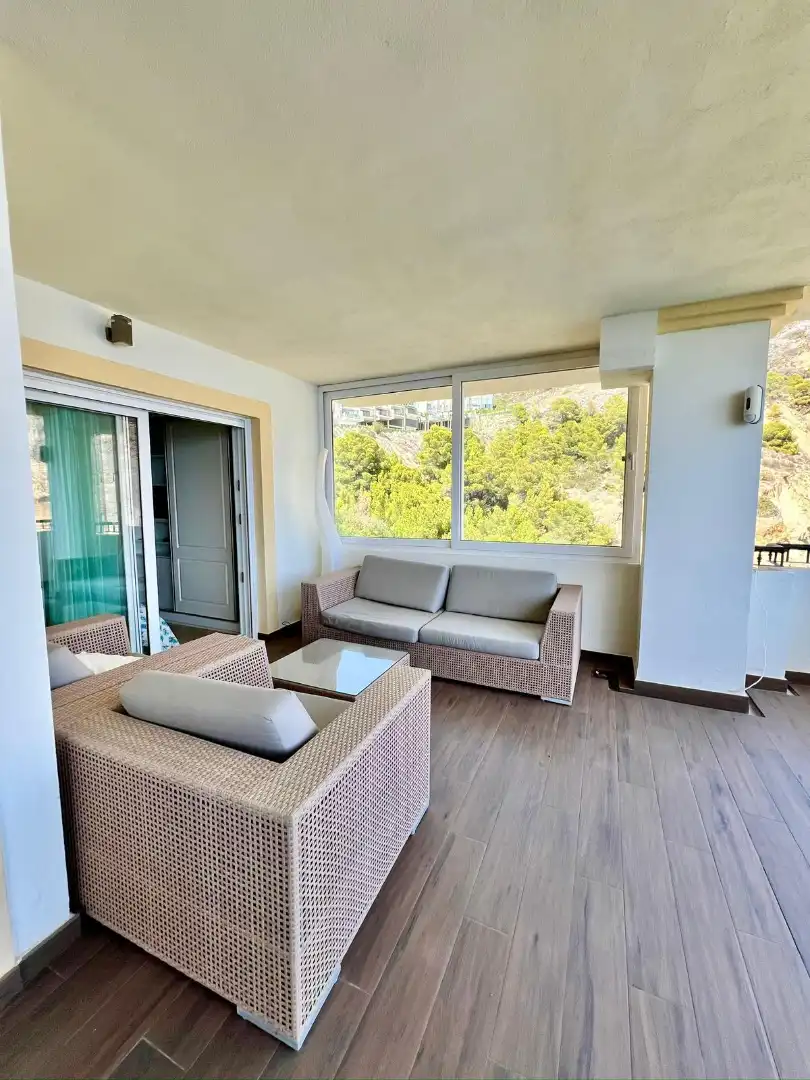 Sala de estar de Apartamento en venta en Altea con Aire acondicionado, Terraza y Amueblado
