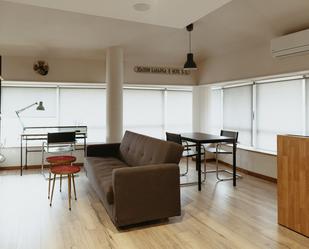 Sala d'estar de Loft de lloguer en  Huesca Capital amb Aire condicionat i Calefacció