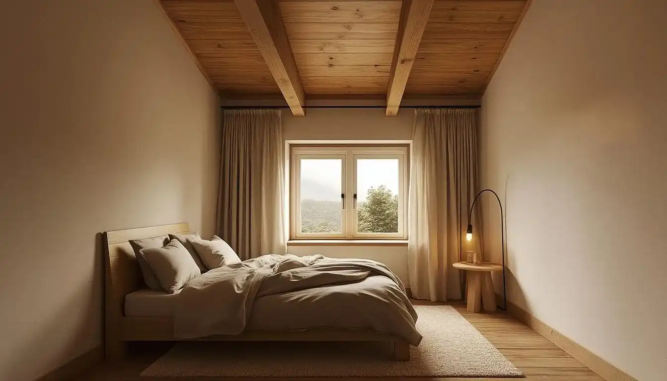 Bedroom of Houses for sale in Hoz de Jaca  with Air Conditioner, Heating and Furnished