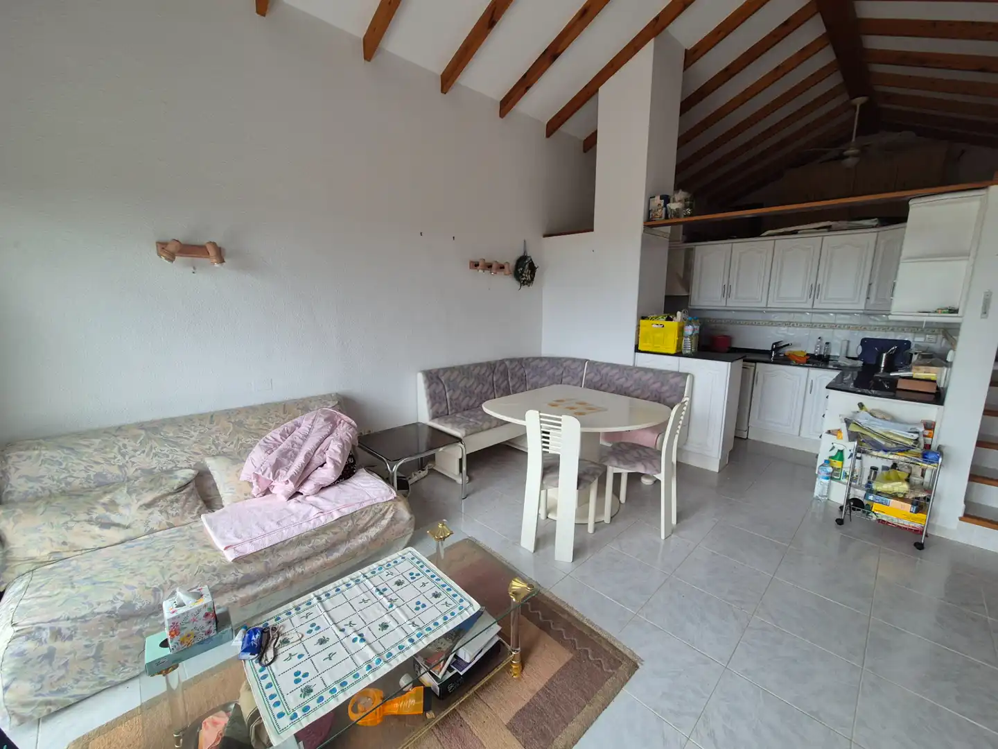 Sala d'estar de Apartament en venda en Cartagena amb Aire condicionat, Terrassa i Traster