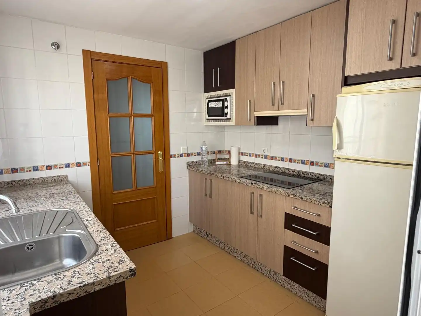 Kitchen of Apartments for sale in Mijas  with Private garden, Furnished and Community pool