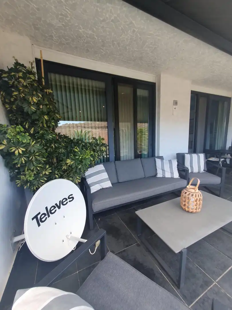 Terrassa de Apartament de lloguer en Arona amb Aire condicionat, Terrassa i Moblat